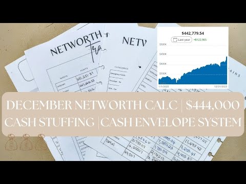 DECEMBER NETWORTH CALCULATION - $444,000