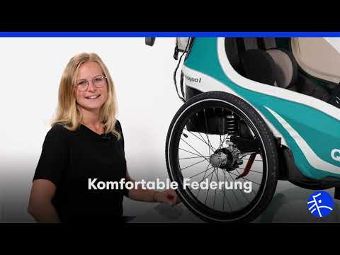 Kinderanhänger Qeridoo Kidgoo1  im Test