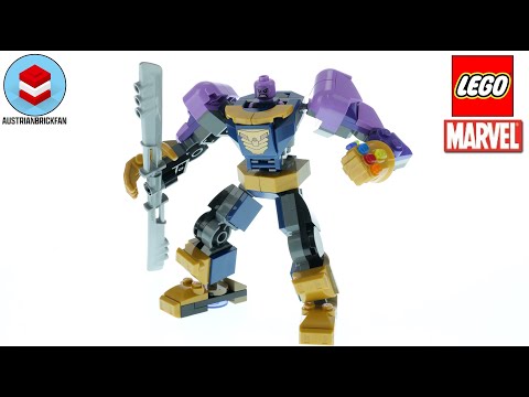 Vidéo LEGO Marvel 76242 : L’armure robot de Thanos