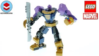 LEGO Marvel 76242 Thanos Mech Armour - LEGO Speed Build Review by AustrianLegoFan