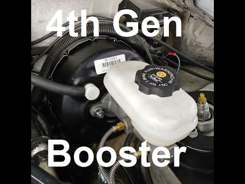 How to Install a 4th Gen Booster on a 1982-1992 Camaro/Firebird