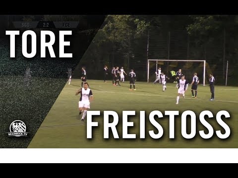 Freistoßtor von Alper Oezdemir (SG Oberliederbach)