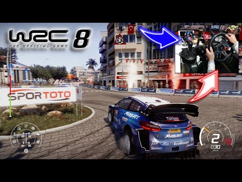 WRC 8 Ford Fiesta WRC Turkey Marmaris / Logitech G29