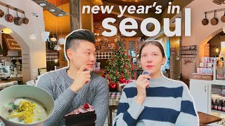 Seoul vlog 🇰🇷 It’s 2024…NO more ‘Korean Age'!🎊Resolutions, NYE, sinsa cafe date ☕