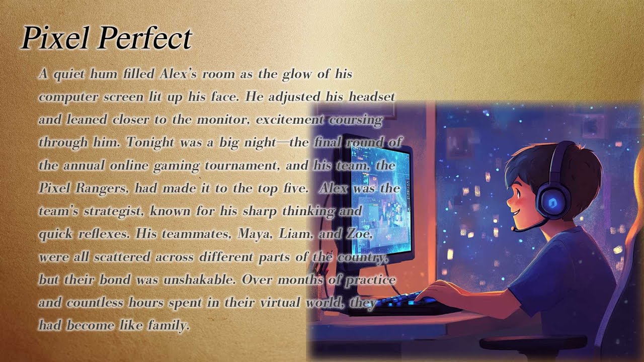 Pixel Perfect🌟Learn English through story level 1 |English listening Practice|Graded Reader