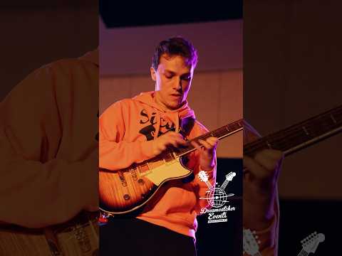 Matteo Mancuso shredding on stage at Vai Academy 7.0 🤯