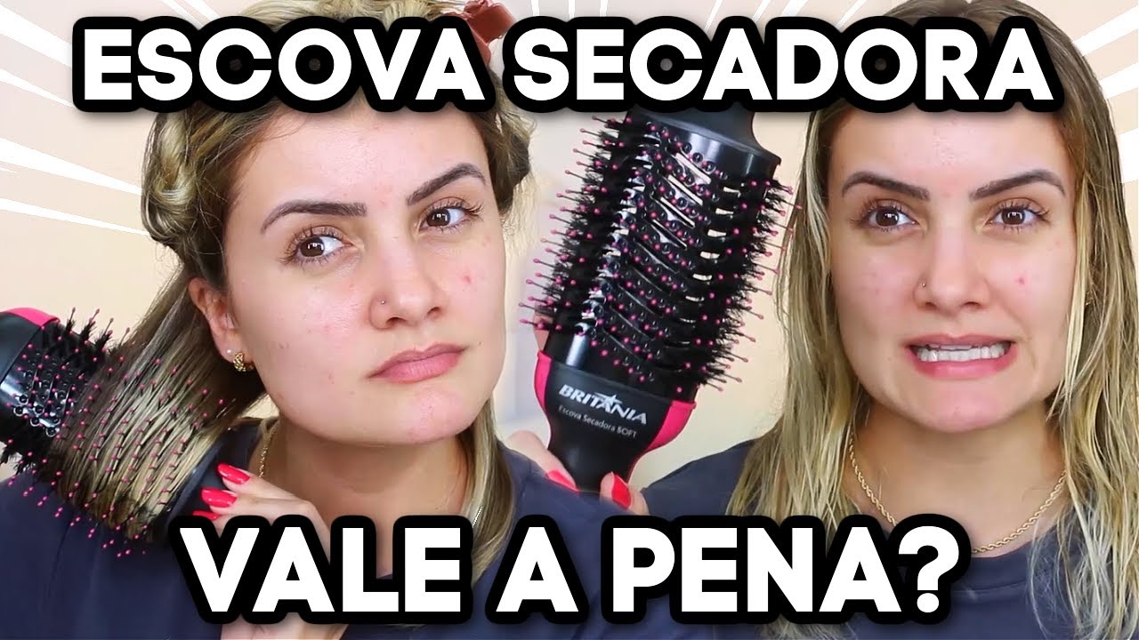 TESTEI a ESCOVA SECADORA da BRITÂNIA
