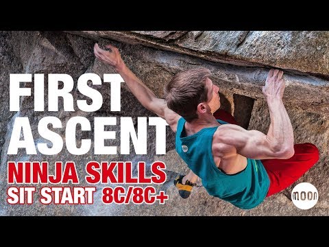 THE SECRET TO NINJA SKILLS SIT 8C/8C+ | Martin Keller First Ascent!