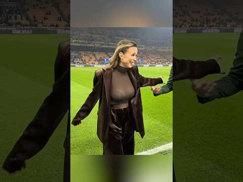 Presenter left fans stunned in a see-through top on live TV