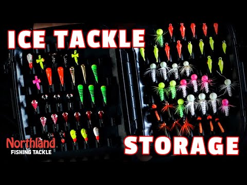 Ice Fishing Tackle Storage Systems
