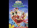 Opening To Mickey Mouse Clubhouse Mickey Saves Santa 2006 DVD