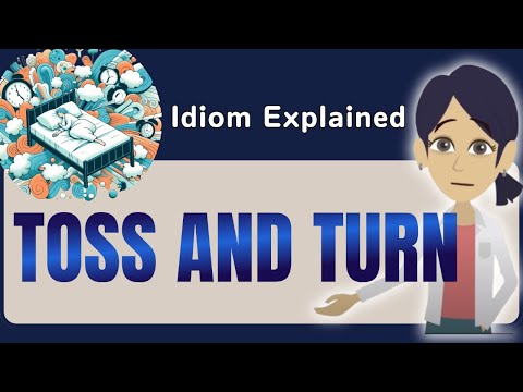 TOSS AND TURN 😵‍💫 | Learn This English Idiom with Stories