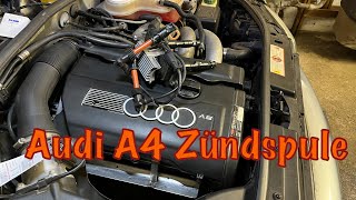 Audi A4 S4 - Defekte Zündspule wechseln (Einbauvideo)