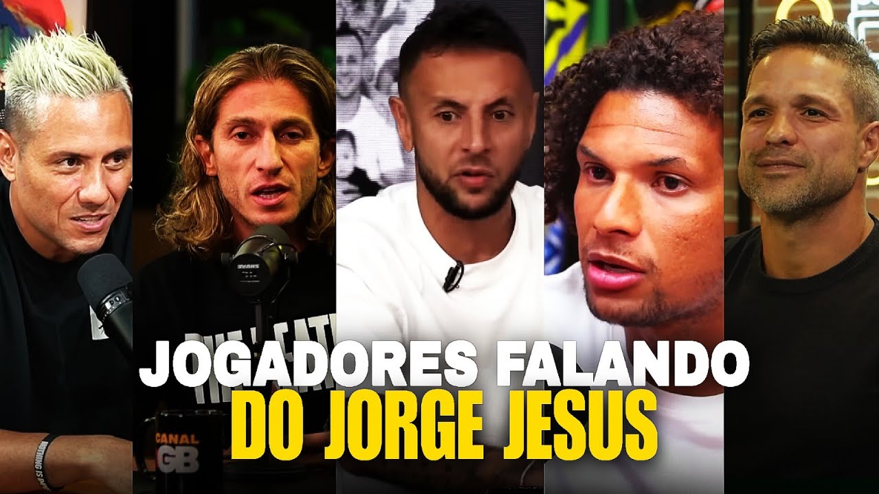 JOGADORES FALANDO DO JORGE JESUS ❤️‍🩹🖤❤️‍🩹🖤