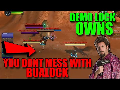 You Dont Mess WIth Bualock - Demonology Warlock Owns 7 Hordes Alone