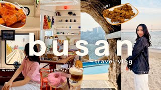 BUSAN vlog 🇰🇷 4 day guide: cafe-hopping, street food, photogenic spots, vinyl bars &amp;amp; more!