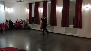 Andres Silva(ARG) & Milena Odzeri @ Milonga "El Salon" 2/4