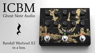 Video thumbnail for ICBM by Ghost Note Audio - Warhead X2 in a box by Ghost Note Audio