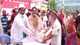 আব্দুল্লাহ আল মামুন মন্ডল ১৪ নং ওয়ার্ডে গরিব অসহায় ২৫০ পরিবারের মাজে ত্রাণ সামগ্রী বিতরন করেন,