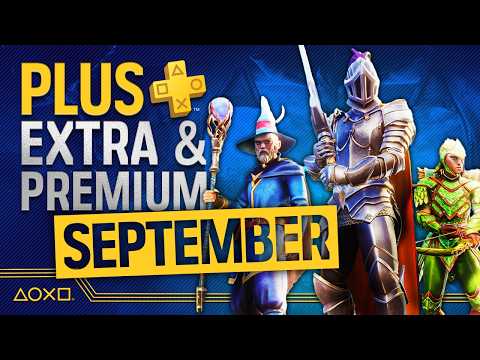 PlayStation Plus Extra and Premium games for September 2026