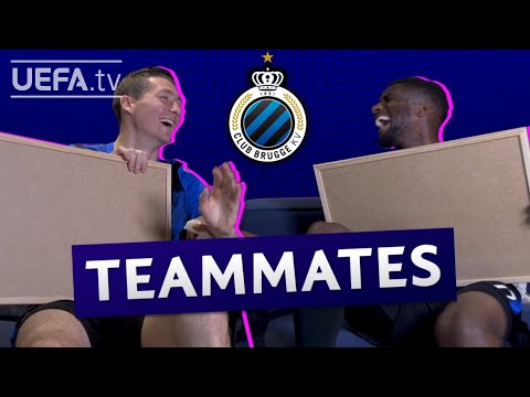 CLUB BRUGGE Teammates: HANS VANAKEN and CLINTON MATA