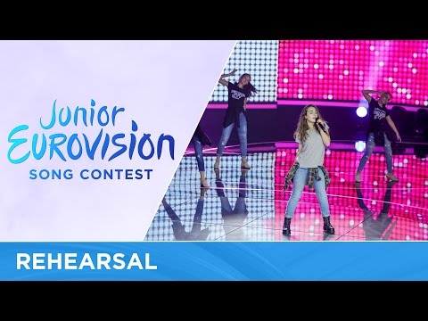 Martija Stanojković - Love Will Lead Our Way (F.Y.R. Macedonia) - First Rehearsal - JESC 2016