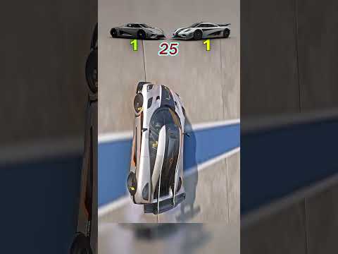 Koenigsegg Regera vs Koenigsegg One