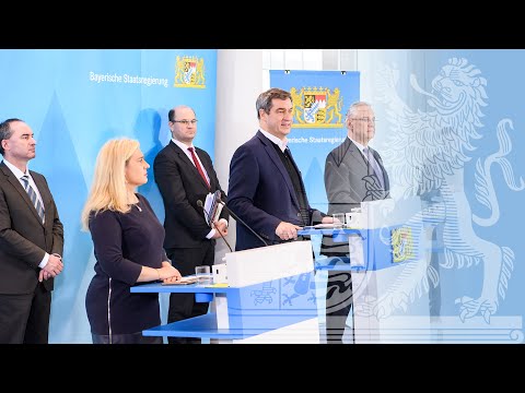 Kabinettssitzung zur Corona-Pandemie (24. März 2020) - Bayern