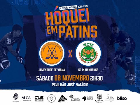 Juventude de Viana 🆚SC Marinhense  2ª Divisão Nacional de Hóquei em Patins