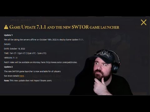 SWTOR 7.1.1 Patchnotes