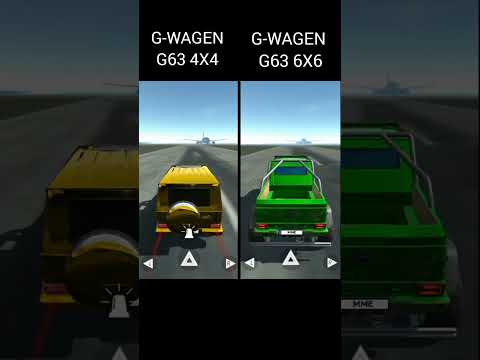 M.B G-WAGEN G63 4X4 - M.B G-WAGEN G63 6X6🏁 CAR SIMULATOR 2