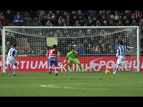 Gol de Carlos Vela  | Granada CF vs Real Sociedad | Jornada 18 – Liga BBVA 2014/2015