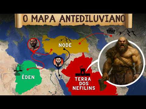 THIS IS WHAT THE MAP OF THE WORLD LOOKED LIKE BEFORE THE FLOOD