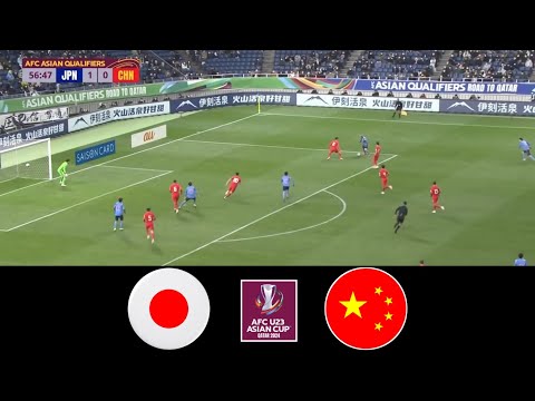 Japan U23 vs China U23 (1-0) | AFC U23 Championships 2024 | efootball pes 21 gameplay