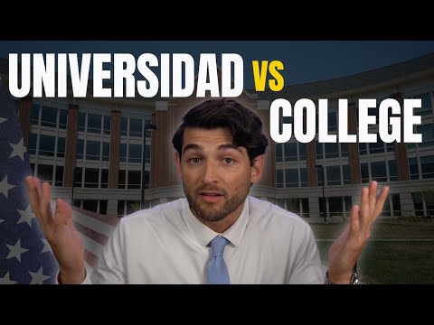 Diferencia entre una Universidad y un College en USA
