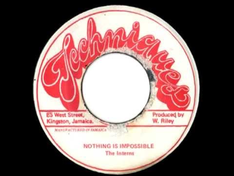 THE INTERNS + THE HARDY BOYS - Nothing is impossible +  version (1974 Techniques)