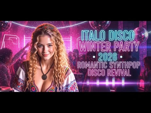 Italo Disco Winter Party 2026 • Romantic Synthpop Disco Revival | Slow Dance Afterglow Mix | 4K
