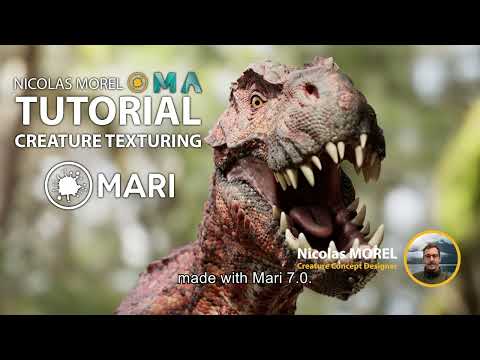 Mari Creature texturing Tutorial - Nicolas Morel