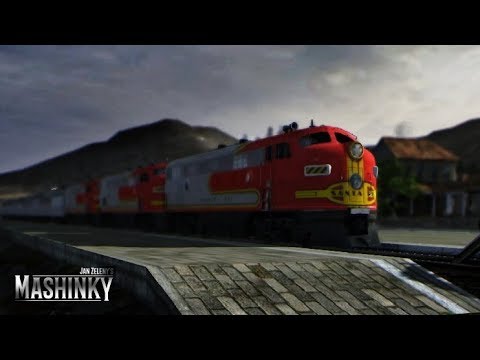Mashinky  MOD -  Santa Fe Express