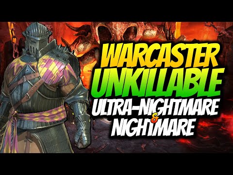 *NEW* WARCASTER UNKILLABLE FOR UNM AND NIGHTMARE | EASY 2 KEY CLAN BOSS GUIDE RAID SHADOW LEGENDS