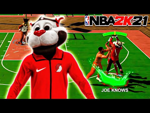 its NBA 2K21 but every jumpshot is heavily contested...