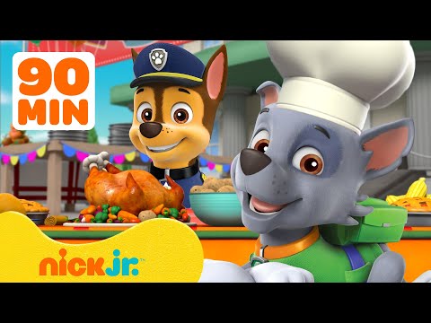 PAW Patrol | PAW Patrol rettet Tiere & feiert! 🐙🍗 | 90 Minuten | Nick Jr. Deutschland