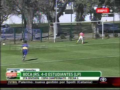 JUVENILES A. 27-7-2014. 4ta, 5ta y 6ta. BOCA JRS - ESTUDIANTES LP. ESPN