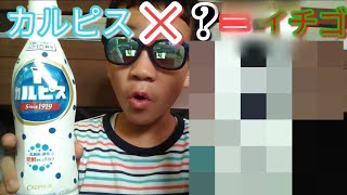 カルピス×？=でイチゴ！？