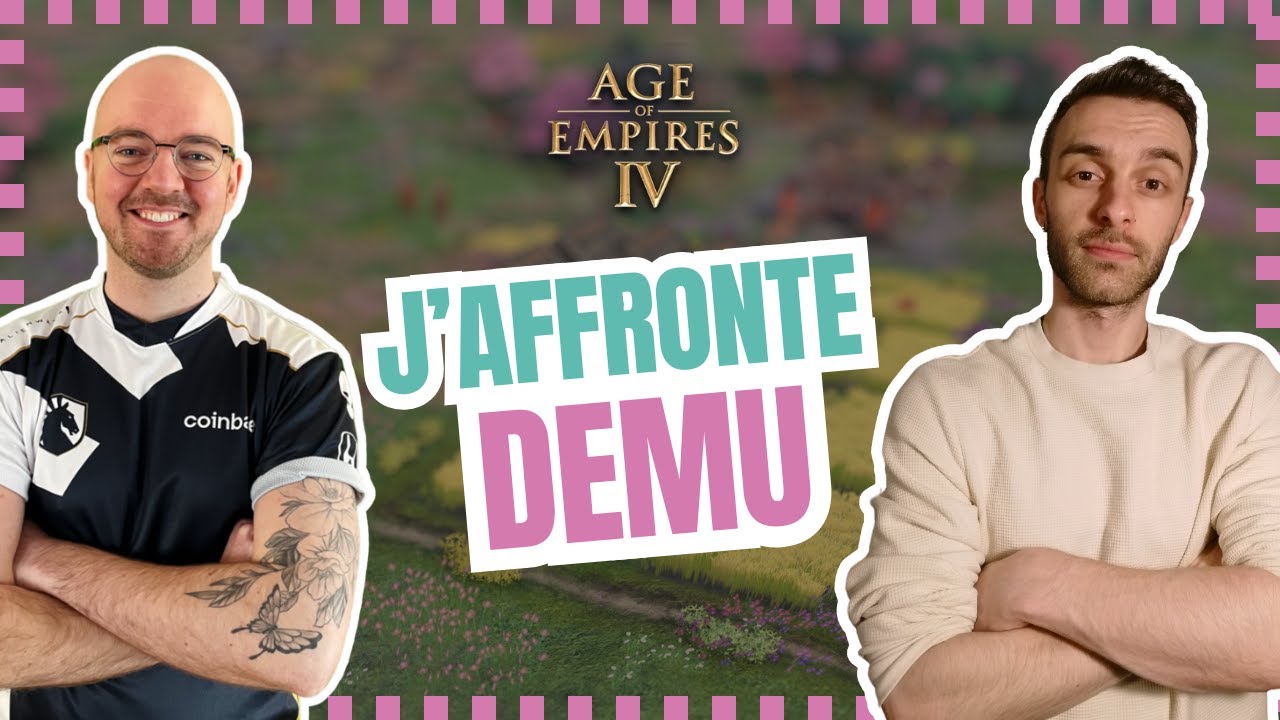 Je joue contre Demu, l'un des meilleurs joueurs AOE4 au monde. Voici ce qu'il s'est passé.