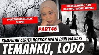 Download lagu TEMANKU, LODO - KISAH HORROR WAWAK PART 46 mp3