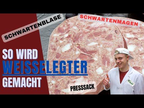 Der Weißgelegte/Presssack/Schwartenblase  | So wird Hausmacher gemacht💪