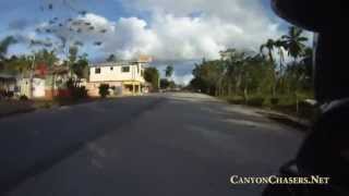 preview picture of video 'Motorcycle ride through El Limon in the Dominican Republic'