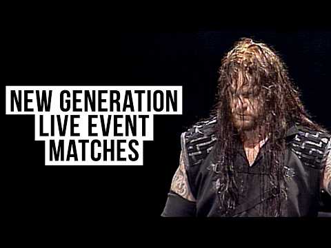 Rare New Generation Live Event Matches | HBK & Diesel vs. Bret & Taker and MORE: From the WWE Vault
