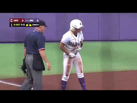 2019 #CAAChamps Softball Game 3: James Madison 12, CofC 0